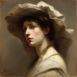 a character by Gabriel von Max