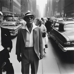 a character by Garry Winogrand