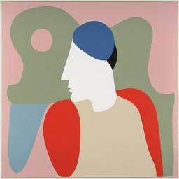 a character by Gary Hume