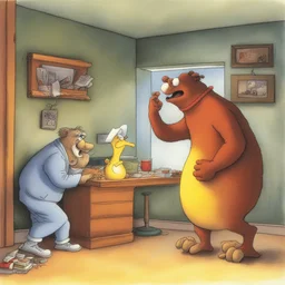 a character by Gary Larson