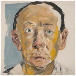 a character by Georg Baselitz