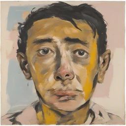 a character by George Baselitz