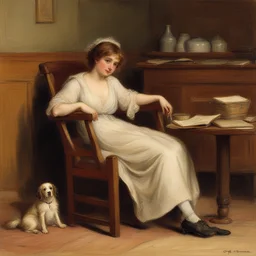 a character by George Goodwin Kilburne