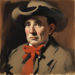 a character by George Luks