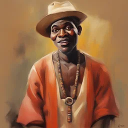 a character by George Pemba
