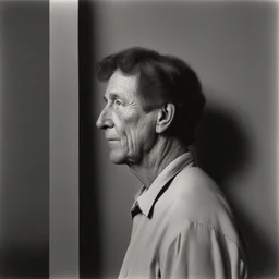 a character by George Tice