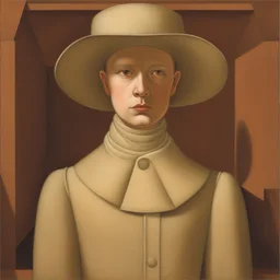 a character by George Tooker