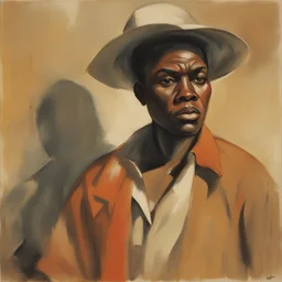 a character by Gerard Sekoto