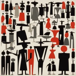 a character by Gerd Arntz