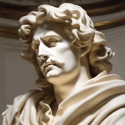 a character by Gian Lorenzo Bernini