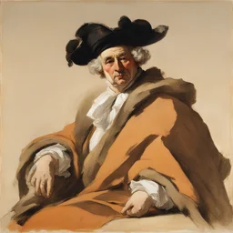 a character by Giovanni Battista Tiepolo
