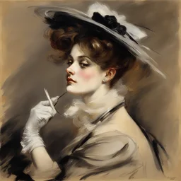 a character by Giovanni Boldini