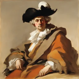 a character by Giovanni Domenico Tiepolo