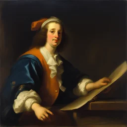 a character by Godfried Schalcken