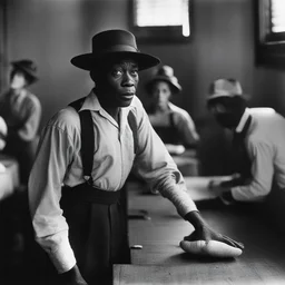 a character by Gordon Parks