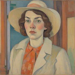 a character by Grace Cossington Smith