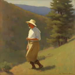 a character by Granville Redmond