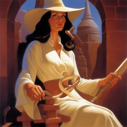 a character by Greg Hildebrandt