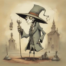 a character by Gris Grimly