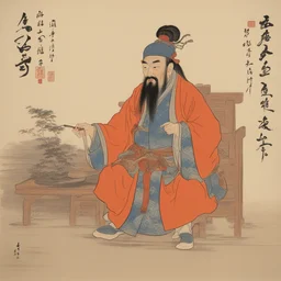 a character by Gu Hongzhong