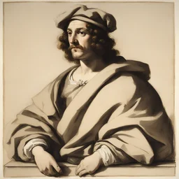 a character by Guercino