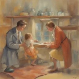 a character by Hale Woodruff