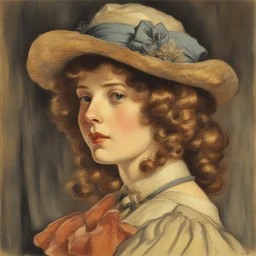 a character by Hans Baluschek