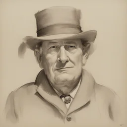 a character by Hans Hinterreiter