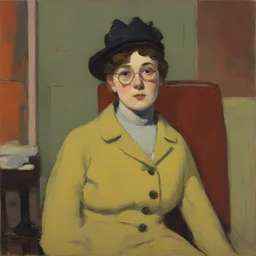 a character by Harold Gilman