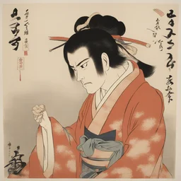 a character by Hashimoto Gahō