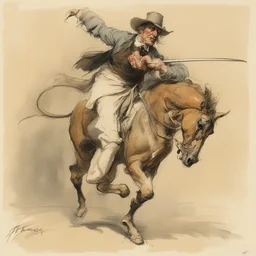 a character by Heinrich Kley