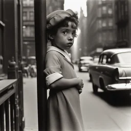 a character by Helen Levitt