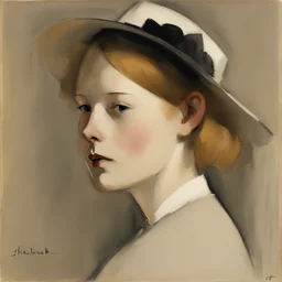 a character by Helene Schjerfbeck