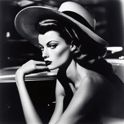 a character by Helmut Newton