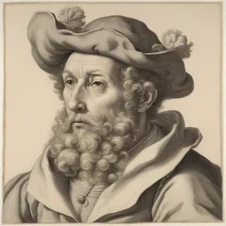 a character by Hendrick Goltzius