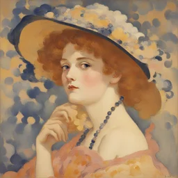 a character by Henri-Edmond Cross