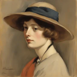 a character by Henri Le Fauconnier