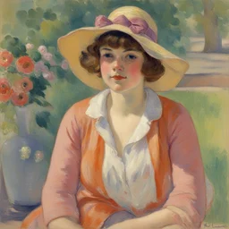 a character by Henri Lebasque
