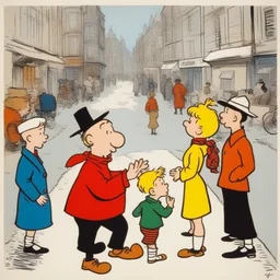 a character by Hergé
