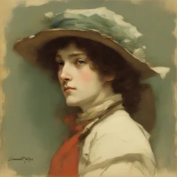 a character by Howard Pyle