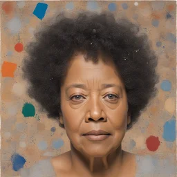 a character by Howardena Pindell