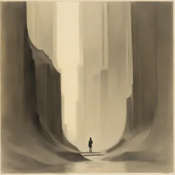 a character by Hugh Ferriss
