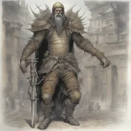 a character by Ian Miller