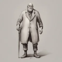 a character by Istvan Banyai