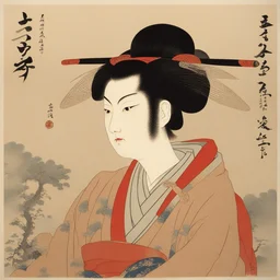 a character by Itō Jakuchū
