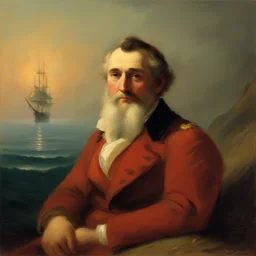 a character by Ivan Aivazovsky