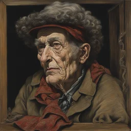 a character by Ivan Albright
