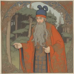 a character by Ivan Bilibin
