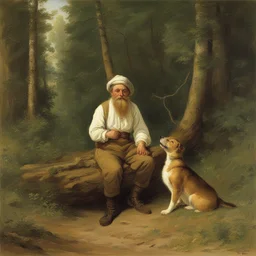 a character by Ivan Shishkin