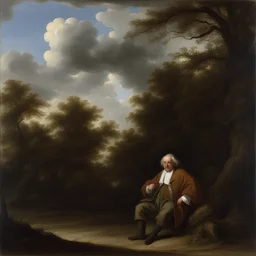 a character by Jacob van Ruisdael